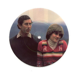 Heroes And Angels Hey Diana (The Wedding Song) / Together Today USED VINYL 7INCH 45 RPM PICTURE DISC