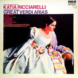 Katia Ricciarelli / Giuseppe Verdi Great Verdi Arias Vinyl LP USED