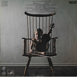 Felix Mendelssohn-Bartholdy / Alexander Glazunov / David Oistrach / Kiril Kondrashin / Russian State Symphony Orchestra Concerto In E Minor For Violin