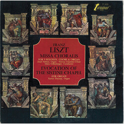 Xavier Darasse Liszt - Missa Choralis / Evocation Of The Sistine Chapel Vinyl LP USED