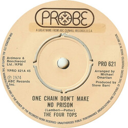 Four Tops One Chain Don't Make No Prison VINYL 7" USED