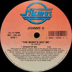 Johnny O The Music's Got Me VINYL 12" USED