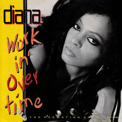 Diana Ross Workin' Overtime USED VINYL 7INCH 45 RPM PROMO