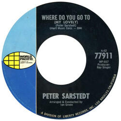 Peter Sarstedt Where Do You Go To (My Lovely) / Morning Mountain VINYL 7" USED
