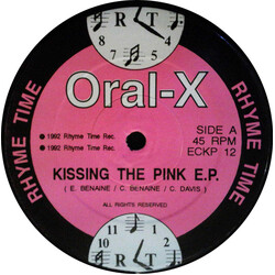 Oral-X (2) Kissing The Pink E.P. USED VINYL 12INCH 45 RPM EP