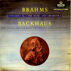 Johannes Brahms / Wilhelm Backhaus / Wiener Philharmoniker Concerto No 2 In B Flat Major For Piano And Orchestra Opus 83 Vinyl LP USED
