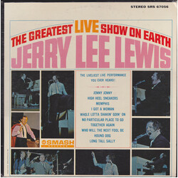 Jerry Lee Lewis The Greatest Live Show On Earth Vinyl LP USED