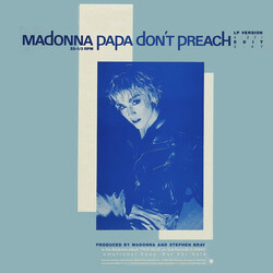 Madonna Papa Don't Preach VINYL 12" USED