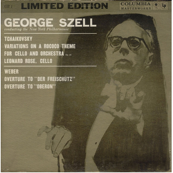 Pyotr Ilyich Tchaikovsky / Carl Maria von Weber / George Szell / New York Philharmonic / Leonard Rose Variations On A Rococo Theme For Cello And Orche