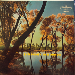 César Franck / Orchester Der Wiener Staatsoper / Artur Rodzinski Symphony In D Minor / Le Chasseur Maudit Vinyl LP USED