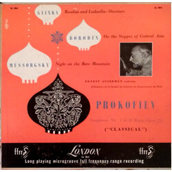 Sergei Prokofiev / Mikhail Ivanovich Glinka / Alexander Borodin / Modest Mussorgsky / Ernest Ansermet / Orchestre De La Société Des Concerts Du Conser