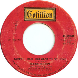 Brook Benton Don't It Make You Want To Go Home Vinyl 7" USED