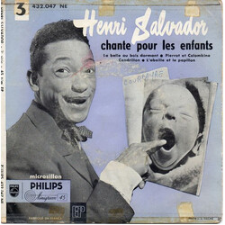 Henri Salvador 3 - Chante Pour Les Enfants USED VINYL 7INCH 45 RPM EP MONO