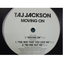 Taj Jackson (2) Moving On USED VINYL 12INCH SINGLE