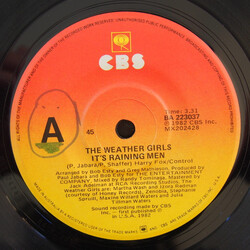 The Weather Girls It's Raining Men USED VINYL 7INCH 45 RPM SINGLE