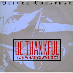 Oliver Cheatham Be Thankful For What You've Got USED VINYL 12INCH