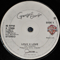 George Benson Love X Love USED VINYL 7INCH SINGLE 45 RPM