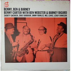 Benny Carter / Ben Webster / Barney Bigard Benny, Ben & Barney Vinyl LP USED