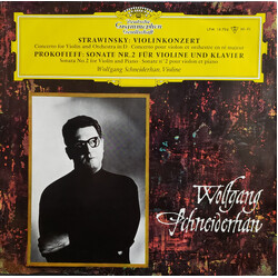 Igor Stravinsky / Sergei Prokofiev / Wolfgang Schneiderhan Violinkonzert in D - Violinsonate Nr. 2 Op. 94 Vinyl LP USED