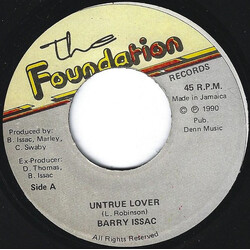 Barry Issac Untrue Lover USED VINYL 7INCH 45 RPM