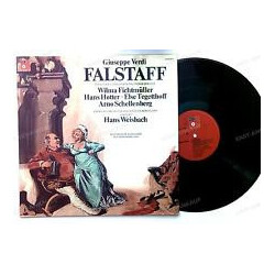 Giuseppe Verdi / Rundfunk-Sinfonie-Orchester Leipzig / Hans Weisbach Falstaff - Höhepunkte Der Oper In Deutscher Sprache Vinyl LP USED