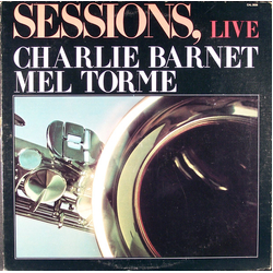 Charlie Barnet / Mel Tormé Sessions, Live Vinyl LP USED