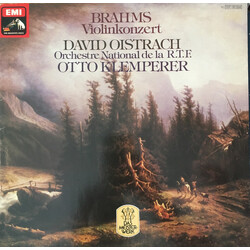 Johannes Brahms / David Oistrach / Orchestre National De la R.T.F. / Otto Klemperer Violinkonzert Vinyl LP USED