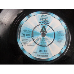 Commodores Sail On USED VINYL 7INCH 45 RPM SINGLE PROMO
