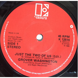 Grover Washington, Jr. Just The Two Of Us USED VINYL 7INCH 45 RPM SINGLE STEREO