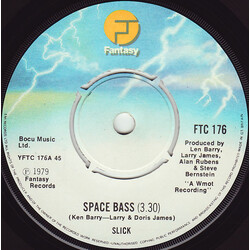 Slick (2) Space Bass USED VINYL 7INCH 45 RPM STEREO