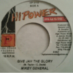 Mikey General Give Jah The Glory USED VINYL 7INCH 45 RPM