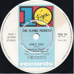 The Flying Pickets Only You USED VINYL 7INCH 45 RPM SINGLE STEREO