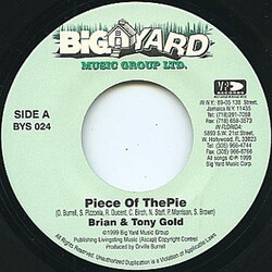 Brian & Tony Gold Piece Of The Pie USED VINYL 7INCH 45 RPM