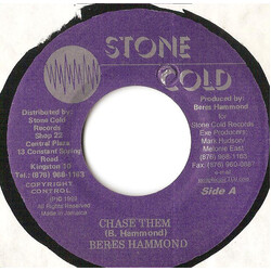 Beres Hammond Chase Them USED VINYL 7INCH 45 RPM