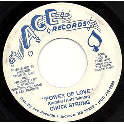 Chuck Strong Love Is So Good When You're Stealing It / Power Of Love USED VINYL 7INCH 45 RPM SINGLE