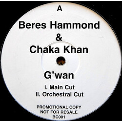 Beres Hammond / Chaka Khan G'wan Vinyl USED