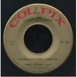 Nina Simone Children Go Where I Send You / Willow Weep For Me USED VINYL 7INCH 45 RPM SINGLE