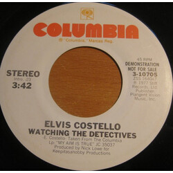 Elvis Costello Watching The Detectives USED VINYL 7INCH 45 RPM PROMO