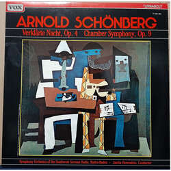 Arnold Schoenberg / Südwestfunkorchester Baden-Baden / Jascha Horenstein Verklärte Nacht, Op. 4 ∙ Chamber Symphony Op. 9 Vinyl LP USED