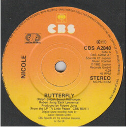 Nicole (2) Butterfly USED VINYL 7INCH 45 RPM SINGLE STEREO
