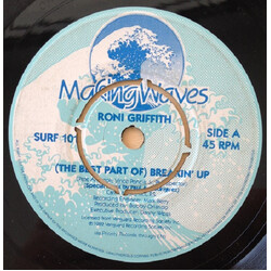 Roni Griffith (The Best Part Of) Breakin' Up USED VINYL 7INCH 45 RPM SINGLE