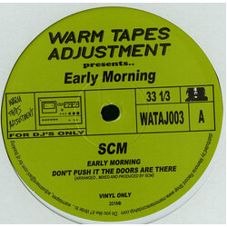 DJ SCM / Jordan Fields Early Morning USED VINYL 12INCH