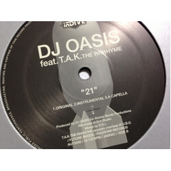 DJ Oasis YËdq¬ / 21 USED VINYL 12INCH
