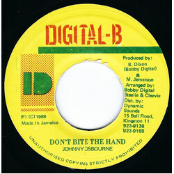 Johnny Osbourne Don't Bite The Hand USED VINYL 7INCH 45 RPM