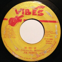 Joe Mannix No Beg We USED VINYL 7INCH 45 RPM