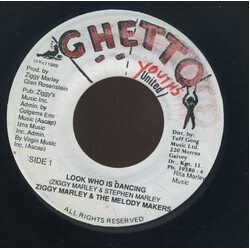 Ziggy Marley And The Melody Makers Look Who Is Dancing USED VINYL 7INCH 45 RPM SINGLE