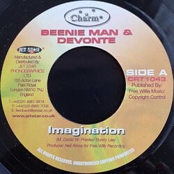 Beenie Man / Devonte Imagination USED VINYL 7INCH 45 RPM