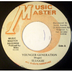 Sluggy Ranks Younger Generation USED VINYL 7INCH