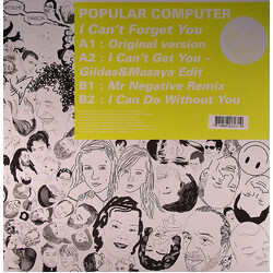 Popular Computer I Can't Forget You USED VINYL 12INCH