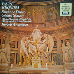 Gabriel Fauré / Suzanne Danco / Gérard Souzay / L'Union Chorale De La Tour De Peilz / L'Orchestre De La Suisse Romande Requiem Vinyl LP USED
